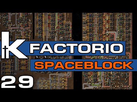 Factorio Spaceblock - Ep 29 | Starting on the Rocket | Modded Factorio 0.18
