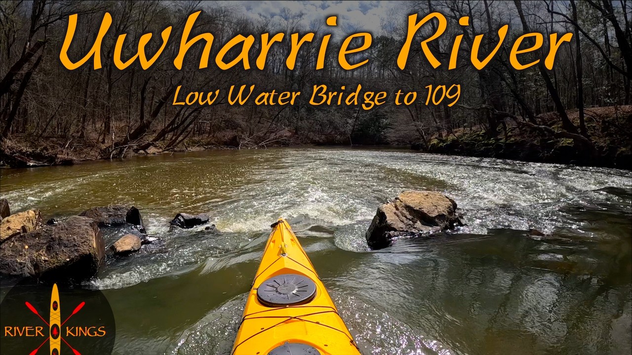 Relaxing Float on the Uwharrie River - Low Water Bridge to 109