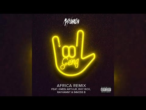 Mayorkun - Geng (Africa Remix) ft. Innoss'B, Rayvany, Kwesi Arthur & Riky Rick (Audio)