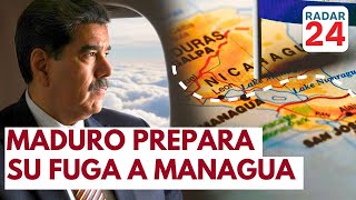 🟠  ¿MADURO YA PREPARA SU FUGA A NICARAGUA CON FAMILIA Y ORO A BORDO? | #RADAR24