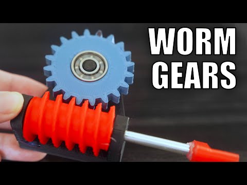 This is why worm gears are so cool...