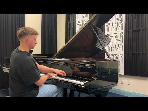 Jarrod Radnich - I Saw Three Ships (Virtuosic Piano Solo) - Cover by Billy Baker