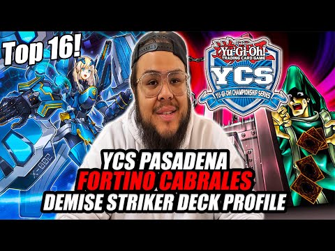 Yu-Gi-Oh! YCS Pasadena Top 16 - Demise Sky Striker Deck Profile - Fortino "TJ" Cabrales - 2019 CA