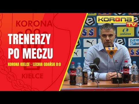 Trenerzy po meczu Korona Kielce - Lechia Gdańsk 0:0 (16.02.2019 r.)