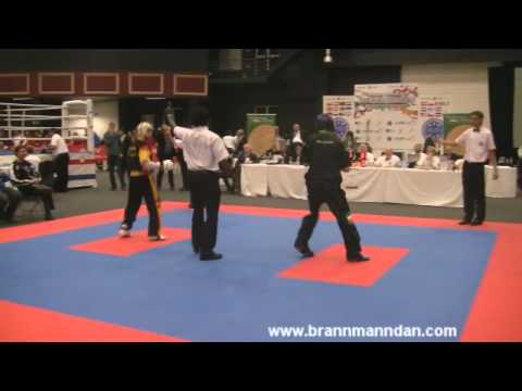 Des Leonard v Wietse Goijens WAKO 2011 -63kg Division