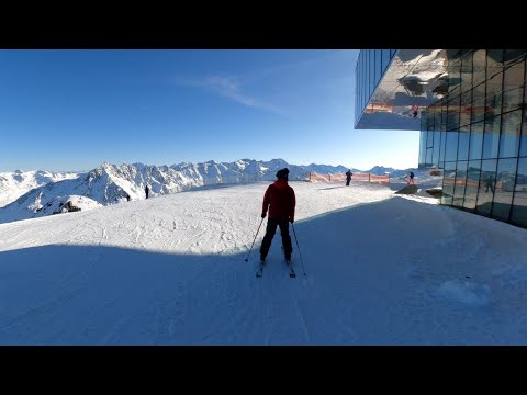 Snowboarding Sölden Gaislachkogl 8.7 km 1700m vertical slope