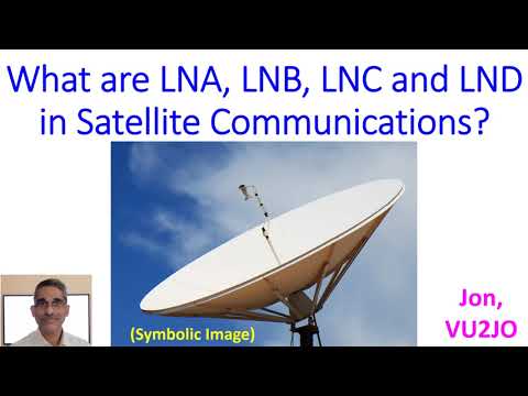 What are LNA, LNB, LNC and LND in Satellite Communications?