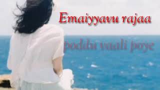Emaiyyaavu Raja.  Telugu melody song WhatsApp love status girls feeling