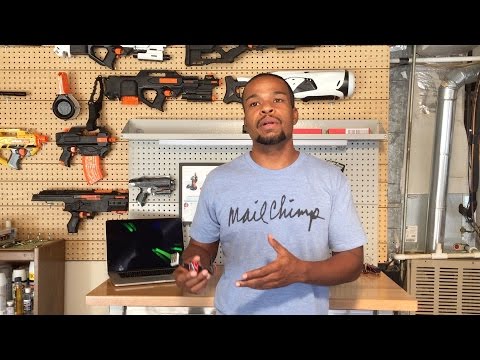 Nerf Dart Counter [Version 3]  w/ 7 Segment LED + Arduino + PCB