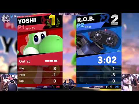 Jory (Yoshi) vs. Biggymouth (ROB) - Orbitar 74 - Losers Finals
