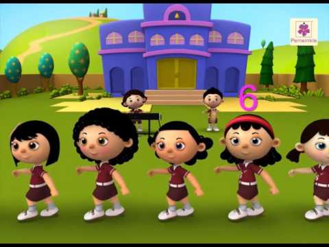 One Little, Two Little Indians  | 3D English Nursery Rhyme for Children | Periwinkle | Rhyme #51