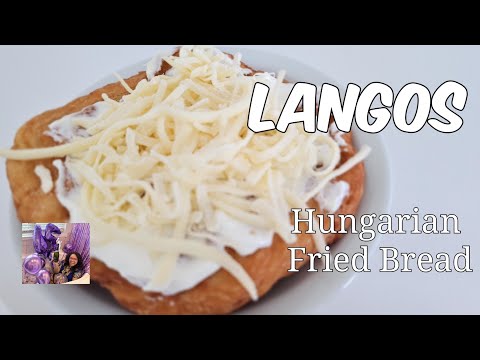 Langos (Hungarian Fried Dough) #recipe #receptek #hungary