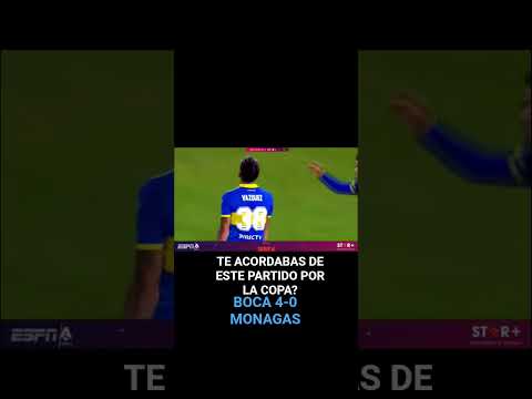 BOCA 4 MONAGAS 0 FASE DE GRUPOS COPA LIBERTADORES FECHA 6