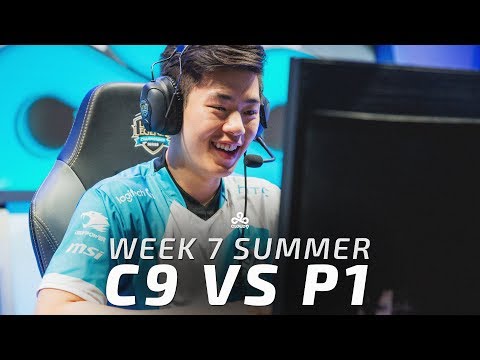 C9 vs P1 | LCS Week 7 Highlights (2017 Summer)