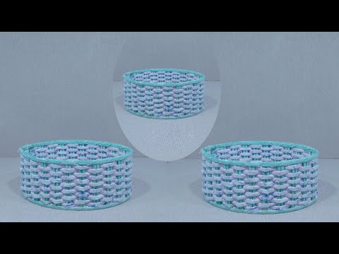 Making Storage Baskets from Recycled Newspapers||Super easy tutorial|