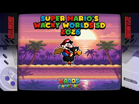 Super Mario World 2026 (Full Game) | Super Mario's Wacky Worlds SD (SMW Hack)
