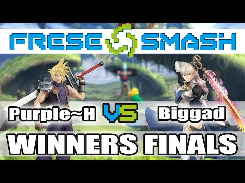 FreseSmash WINNERS FINALS | Purple~H (CLOUD) vs. Biggad (CORRIN) | Bracket #92