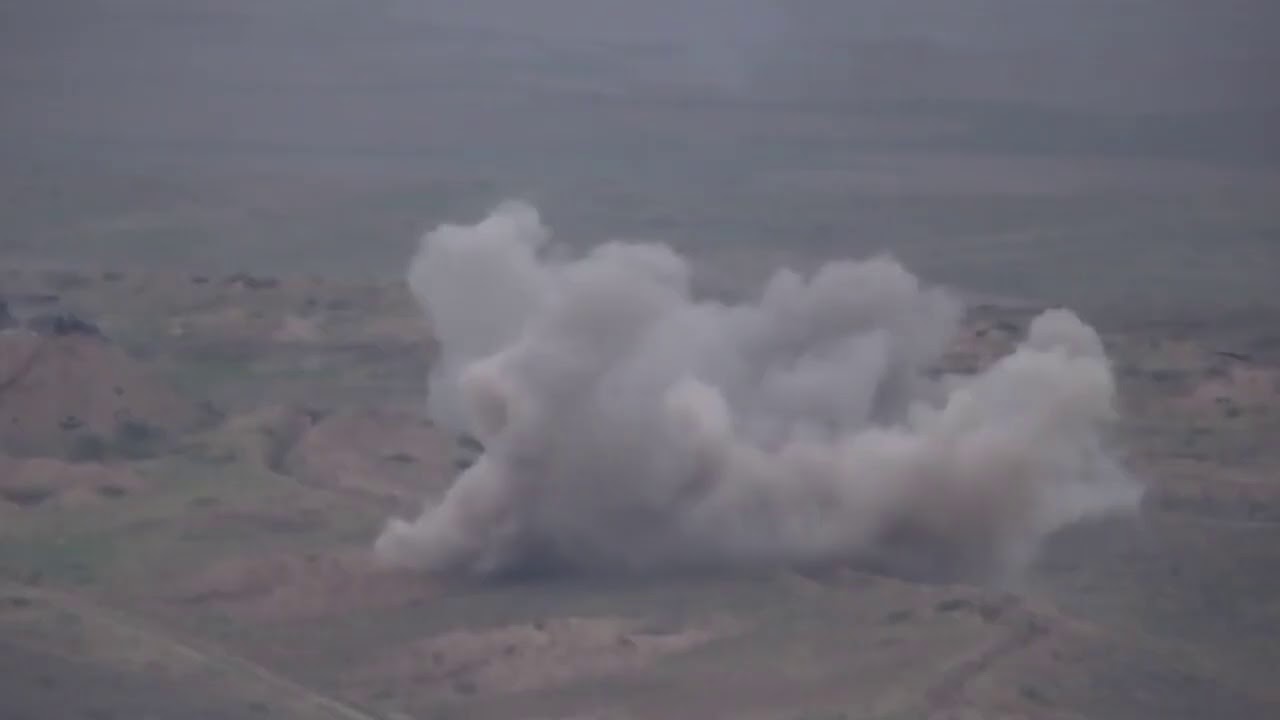 Ադրբեջանական հենակետերի և զրահատեխնիկայի ոչնչացում