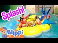 Where S The Water Park Secret Treasure Fun Summer Blippi Games Educational Videos For Kids