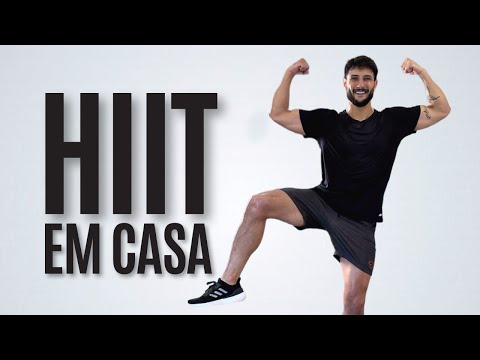 20 min Treino em pé para ACELERAR A QUEIMA de gordura (sem mãos no chão, sem repetições)