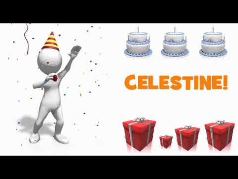 HAPPY BIRTHDAY CELESTINE!