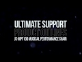 Ultimate Support Product Outlines - JS-MPF100 Musical Performance Chair