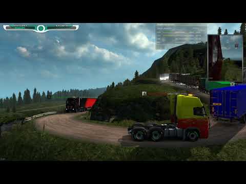 ETS2 Promods - Dangerous road - kirkenes - highlight