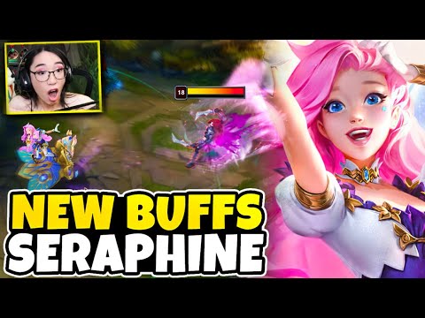 😲 NEW SERAPHINE BUFFS  Make Her Viable For Support?! | Luminum