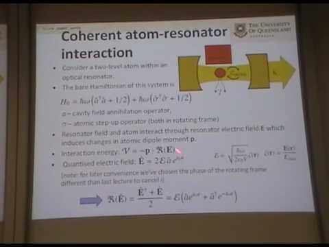 Whispering gallery mode optical microresonator Lecture III