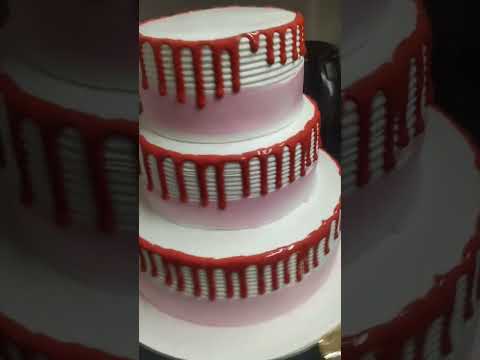 6kg venila cakevin simple design hope u guys like it