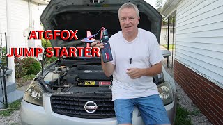 ATGFOX 6250A CAR JUMP STARTER POWER BANK  UNBOXING REVIEW