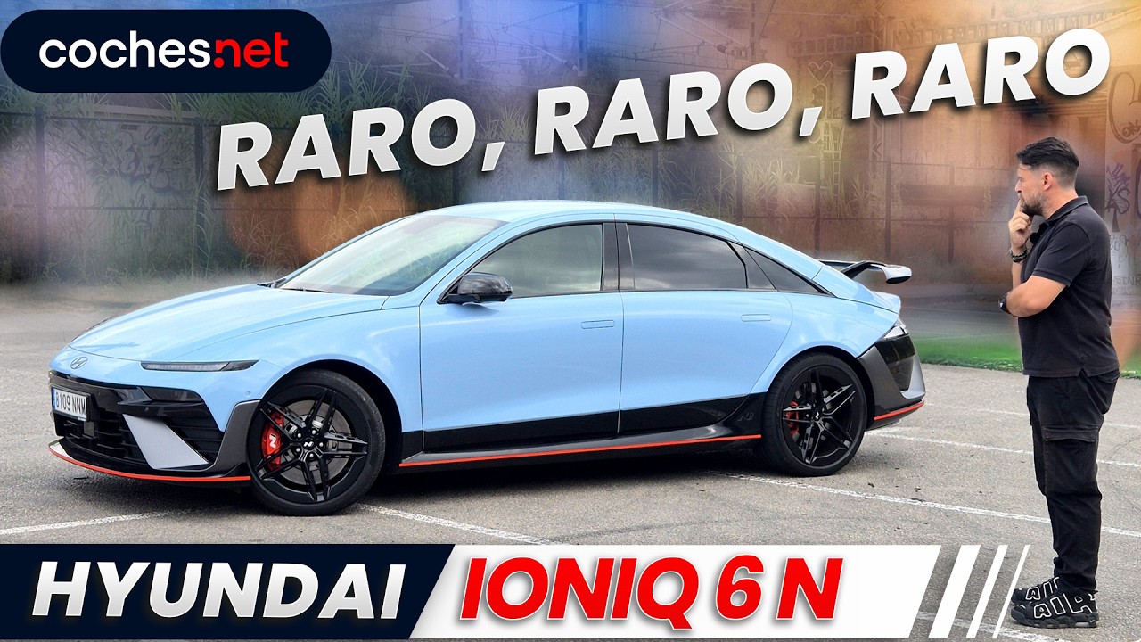 RARO, RARO, RARO... Hyundai Ioniq 6 N 2026 | Prueba / Test / Review en español | coches.net