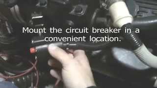 Installing a Thru Hull Exhaust System on a Baja Boat