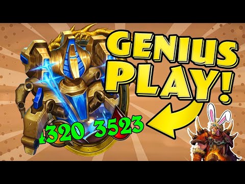 The GENIUS Play on RARE COMP! | Hearthstone Battlegrounds 