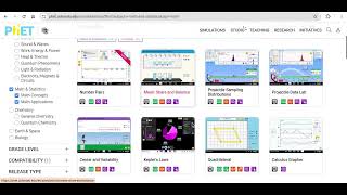 How to Access PHET Simulations