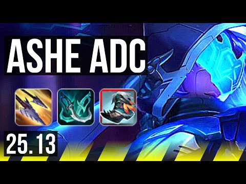ASHE & Braum vs AURELION SOL & Sona (ADC) | EUW Master | 25.13