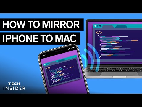 MacにiPhoneをミラーリングする方法 (How To Mirror iPhone To Mac)