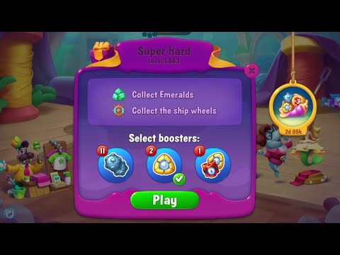 @Fishdom Win Strikes Level 5862 - Super Hard Level 5863