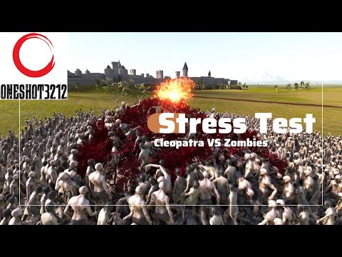 Ultimate Epic Battle Simulator 2 | Stress Test Cleopatra VS Zombies