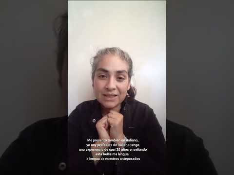 Noelia, Idiomas, Profe de Italiano.