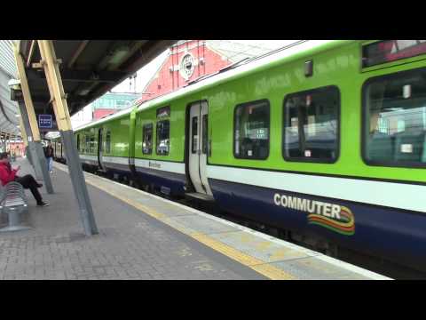 Connolly HD-29000 class 8 car arrives on service to Maynooth