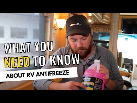 What You Need to Know About RV Antifreeze