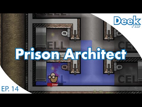 Prison Architect Ep.14 - Maximum Security Wing Built - Visitation Room Online - Classes for All!