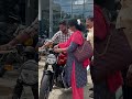 Taking Delivery Of New Continental Gt650 Rocket Red Royalenfield Bike Gt650 Continentalgt6502023