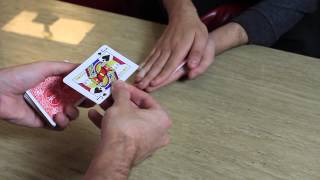 David Blaine Hand Sandwich Trick (Here then There) - Card Trick Tutorial