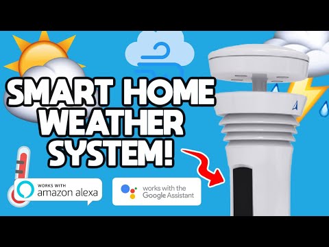 AI Smart Home Weather System | WeatherFlow's Tempest Review & Setup