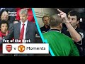 10 ICONIC Arsenal Vs Manchester United Moments Premier League