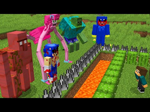 100 HACKS de Construção Contra MONSTROS (FILME)