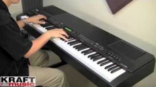 Video thumbnail for Kraft Music - Yamaha CP300 Stage Piano Demo with Tony Escueta by Kraft Music