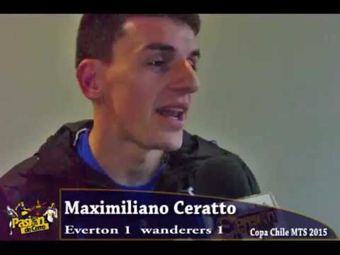 Maximiliano Ceratto EVERTON 1  wanderers 1 Copa Chile 2015